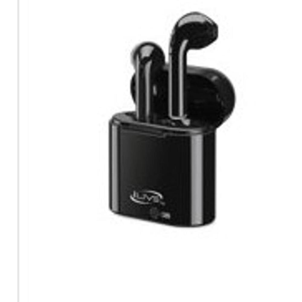 iLive IAEBT209 Truly Wireless Earbuds with Microphone and Charging Case Black